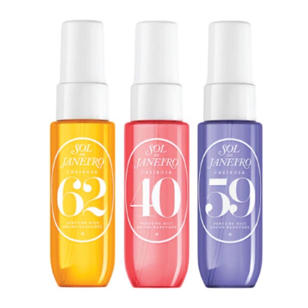 Sol De Janeiro Sunny. Sultry Delicious Cheirosa Perfume Mist Discovery Set 3 Und