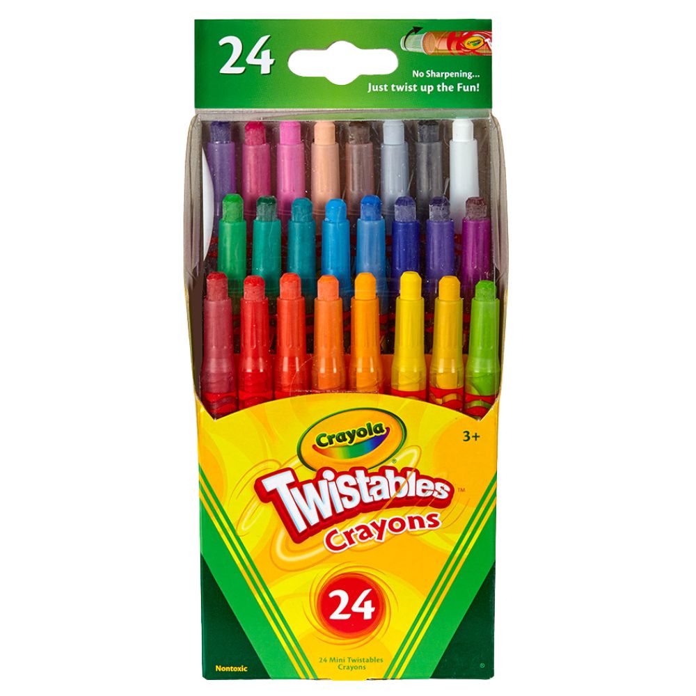 Crayola Mini Twistables Crayons 24 Und 3+