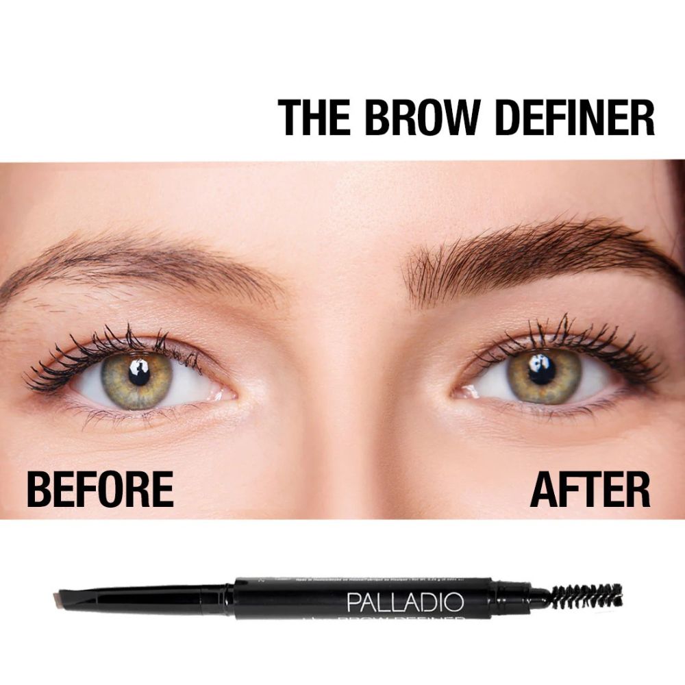 Palladio Lápiz De Cejas Retráctil Dark Brown