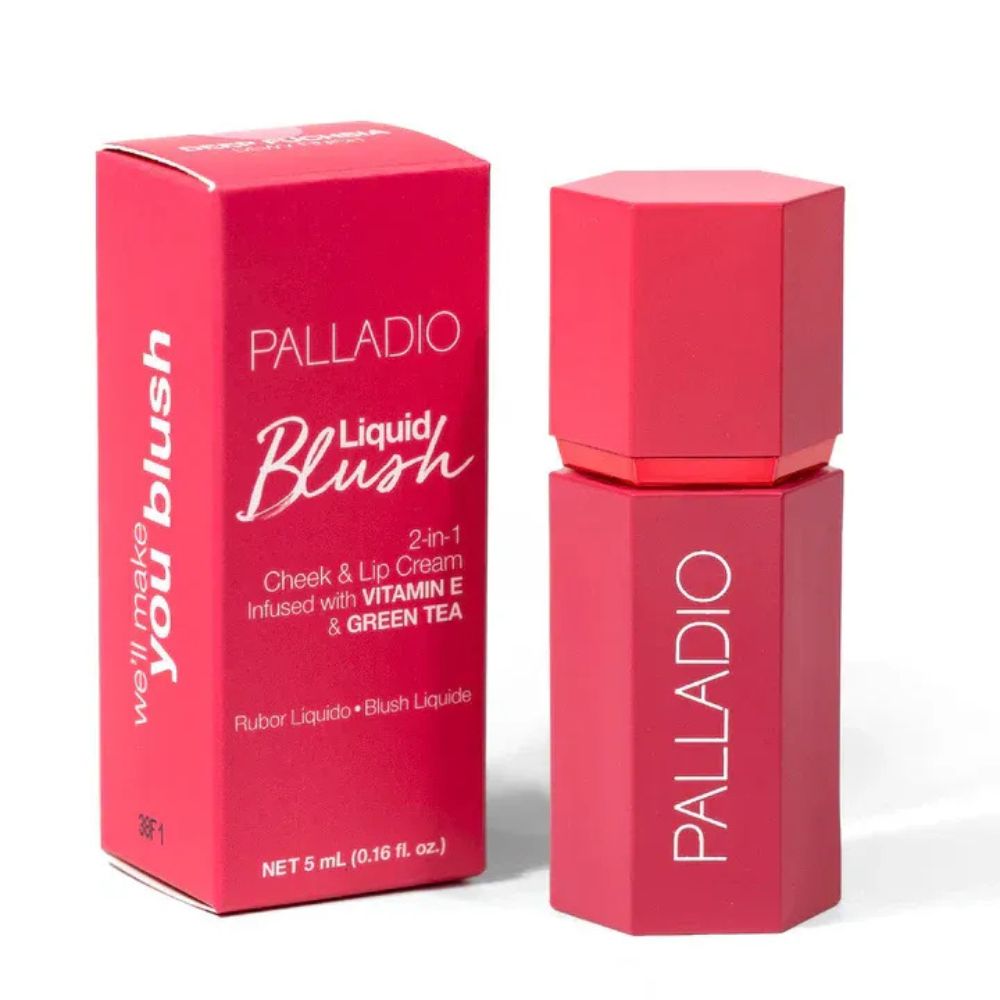 Palladio Rubor Líquido Deep Fuchsia 5ml