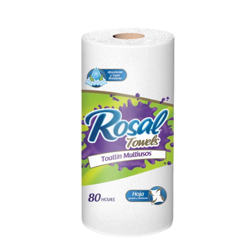 Rosal Toallin 80 Hojas