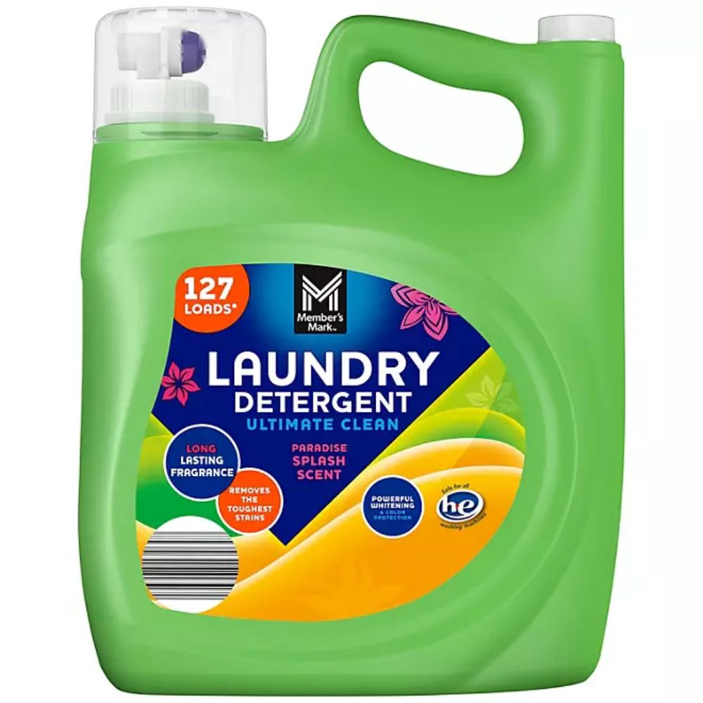 Detergente Member's Mark 127 Cargas Ultimate Clean Paradise Splash Scent 5.79L