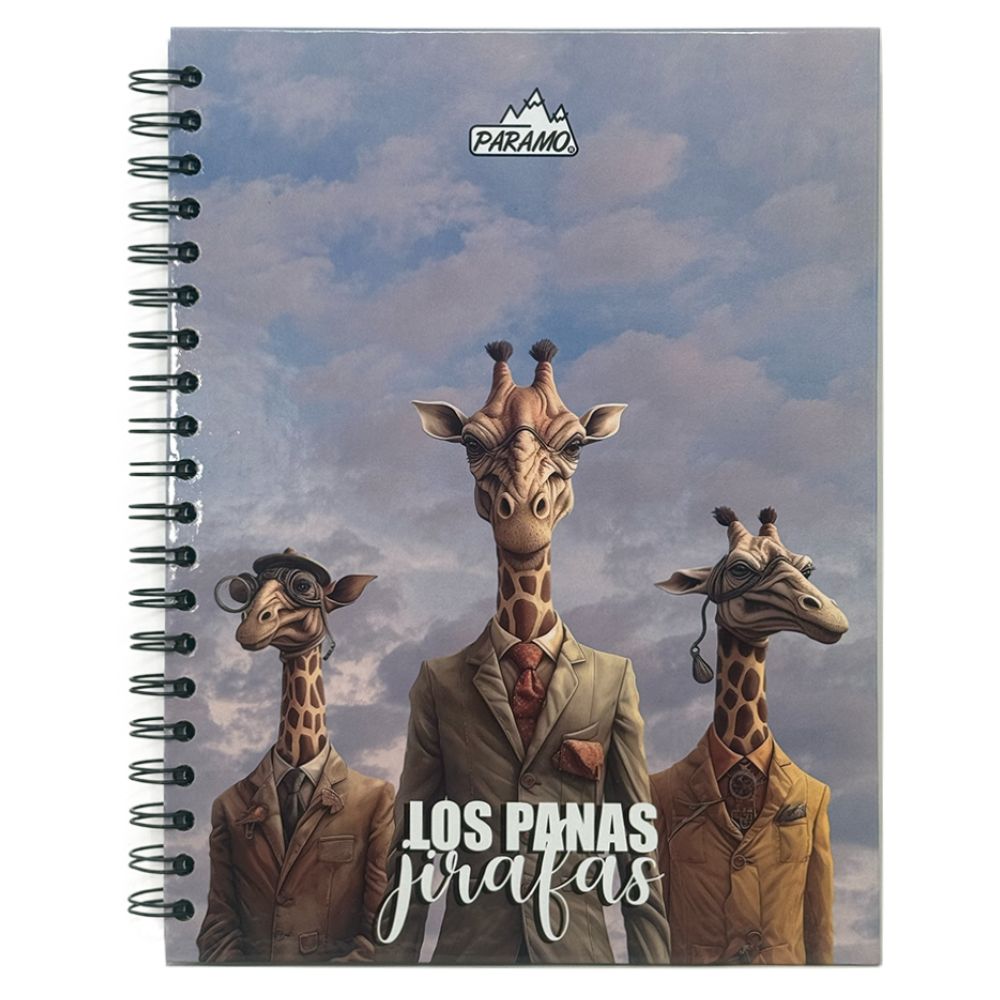 Paramo Notebook Libreta 5 Materias Diseños Surtidos