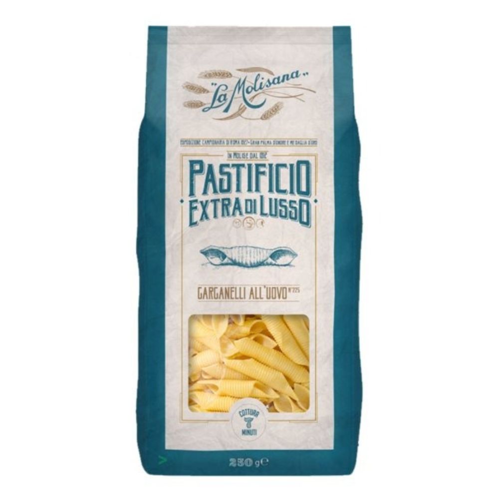 Pasta La Molisana Garganelli All'Uovo No225 De Sémola Y Huevo 250gr