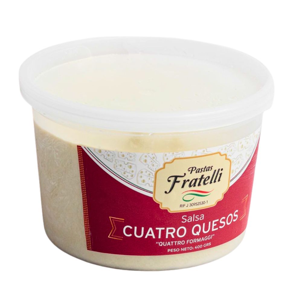 Pastas Fratelli Salsa Cuatro Quesos 400gr