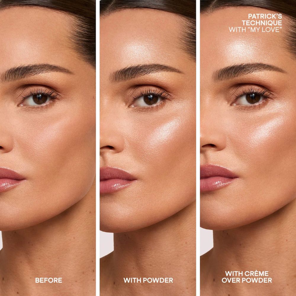Patrick TA Highlighter Major Glow Creme & Powder Light Reflecting Highlighter Duo My Love 10gr