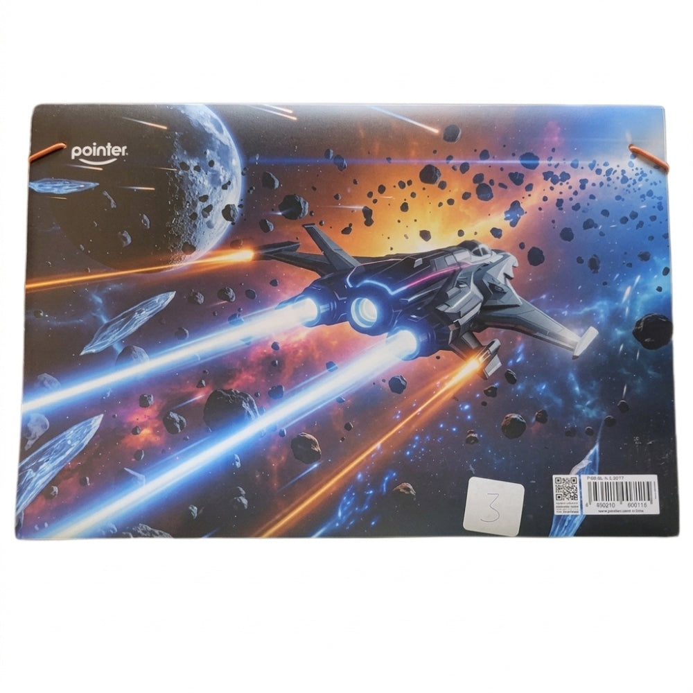 Pointer Carpeta Horizontal Con Liga Space