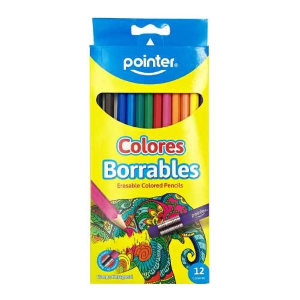 Pointer Colores Borrables 12 Colores