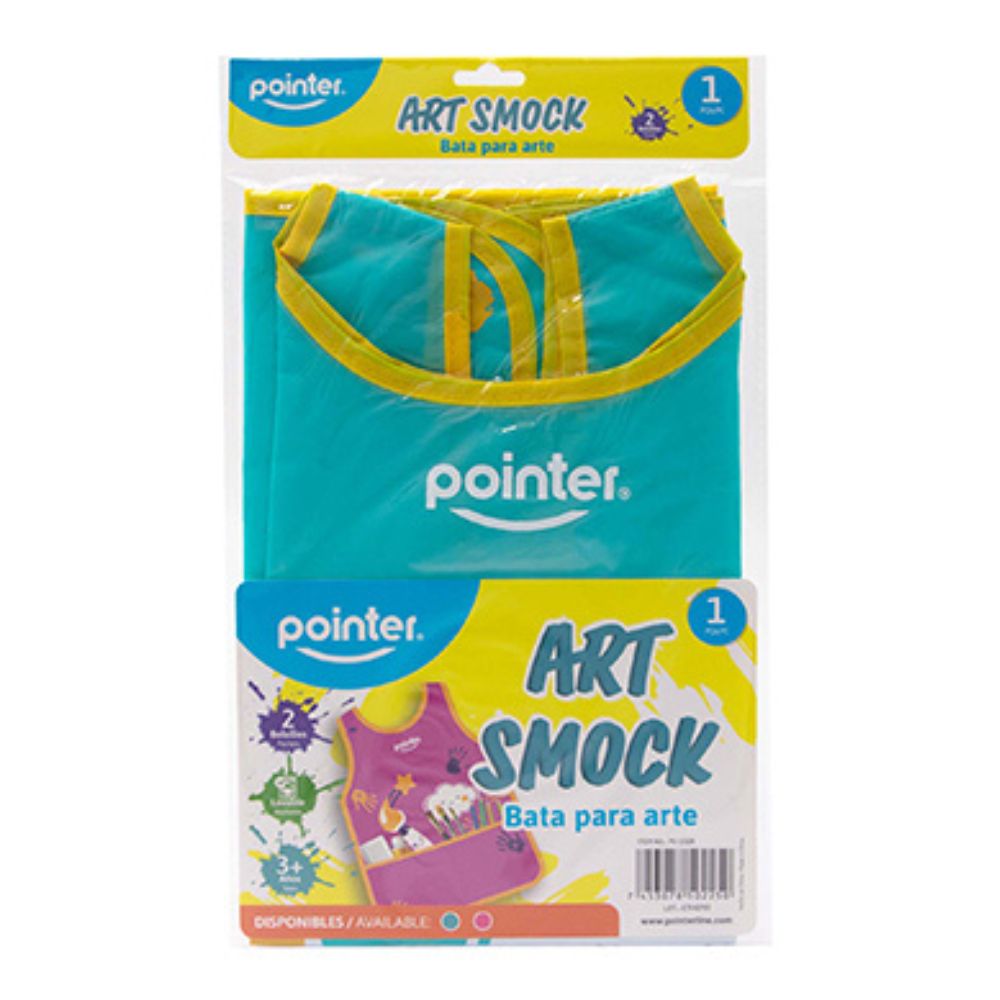 Delantal Para Arte Azul Pointer 3+