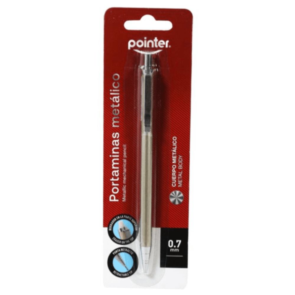 Pointer Portaminas Metálico 0.7mm