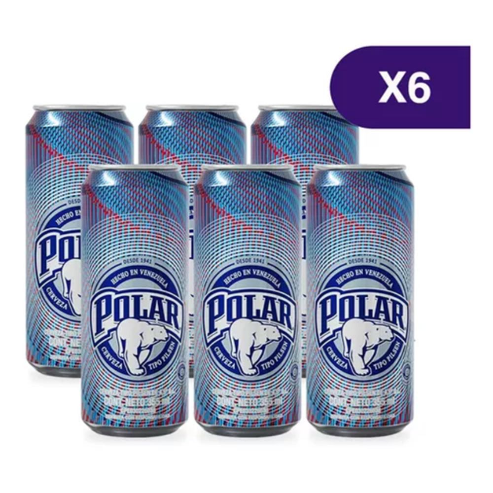 Polar Pilsen 6 Latas de 355ml