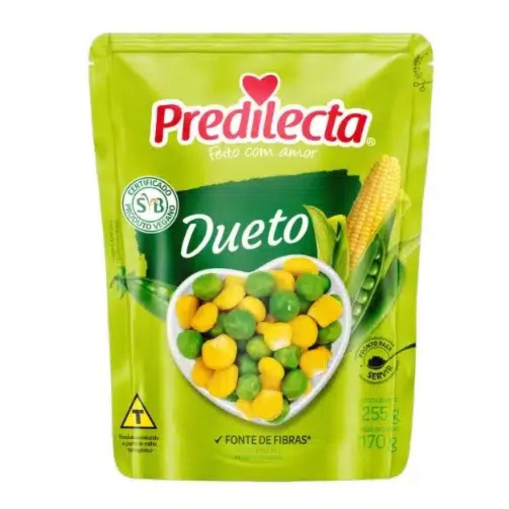Predilecta Dueto Maíz Y Guisantes Pouch 240gr