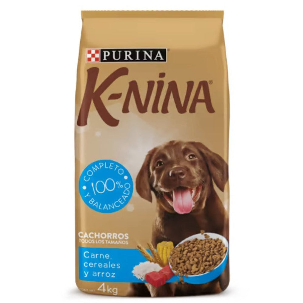 Purina K-Nina Cachorro Carne Cereales y Arroz 4kg