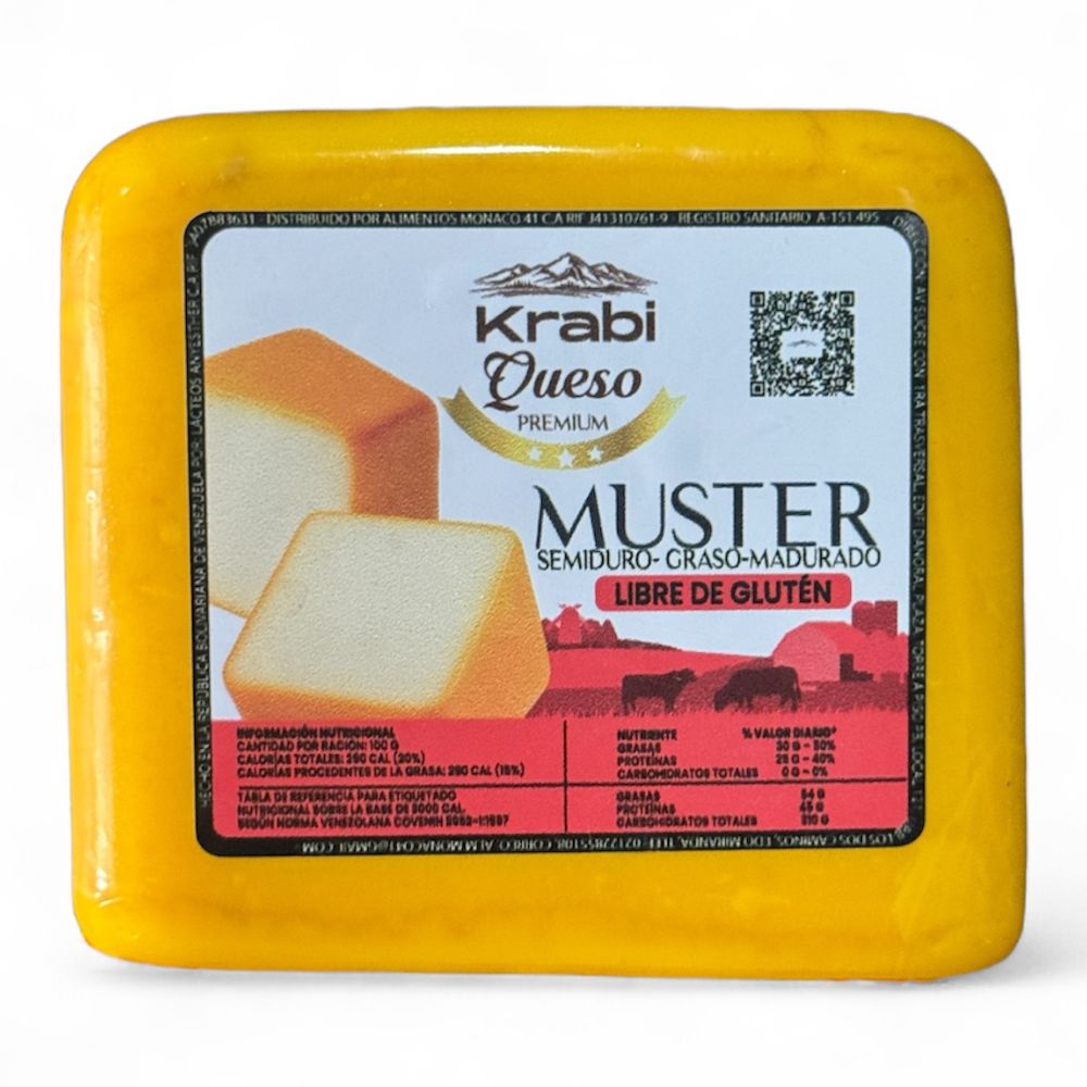 Queso Tipo Munster Krabi Porción 4 Opciones