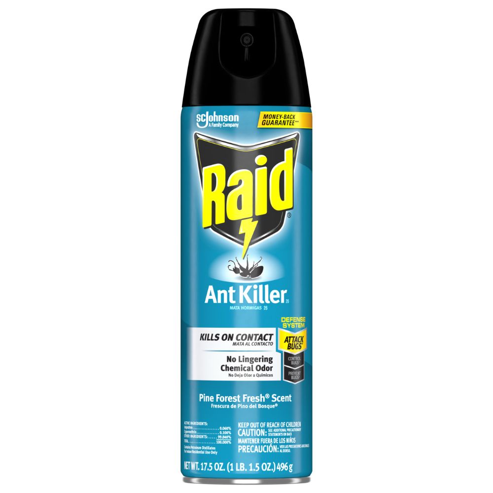 Raid Max Ant Killer Pine Forest Fresh Scent 496g Insecticida
