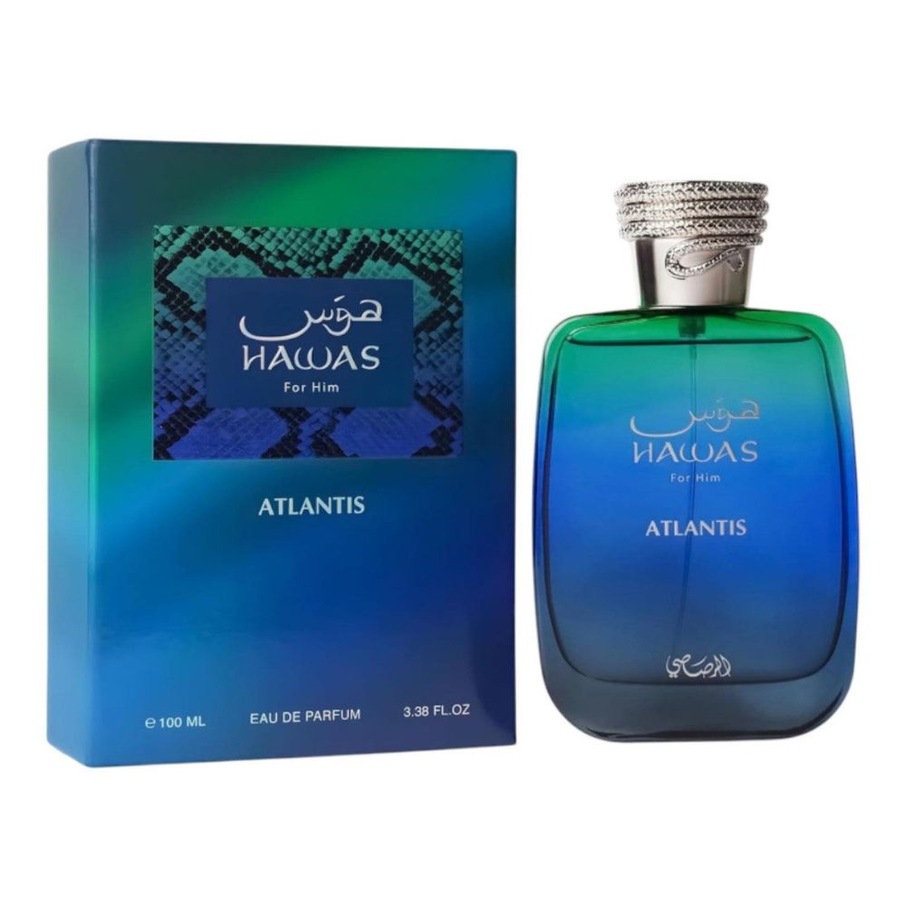 Rasasi Hawas Atlantis Eau De Parfum For Men 100ml