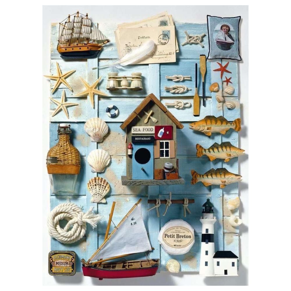 Ravensburger Rompecabezas Maritime Flair 500 Pzas