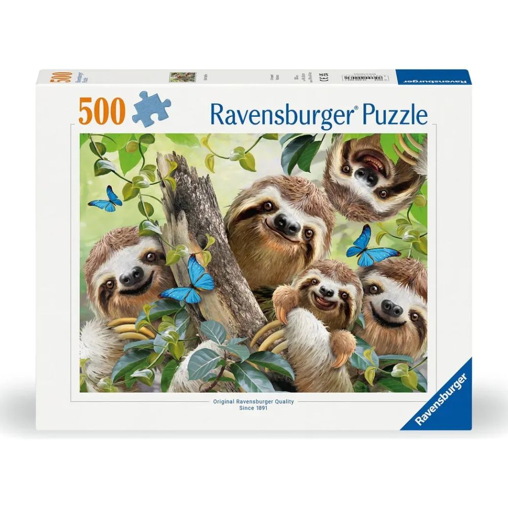 Ravensburger Rompecabezas Sloth Selfie 500 Pzas