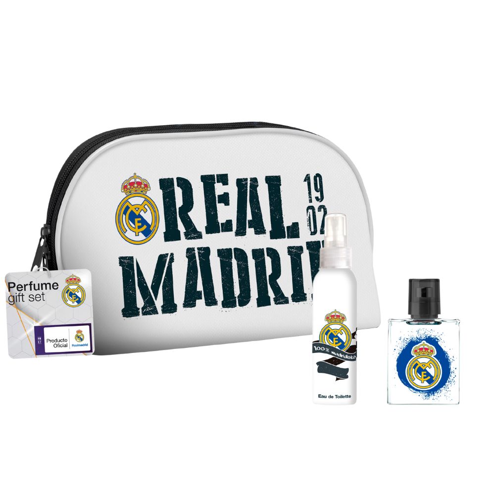 Real Madrid 1902 Eau De Toilette Spray 50ml Set 3 Piezas