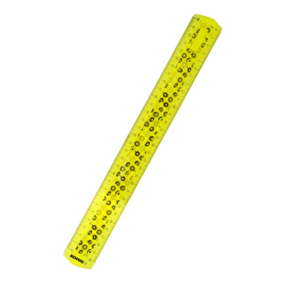 Kores Regla Elastica de 30cm Colores Surtidos 1 Und