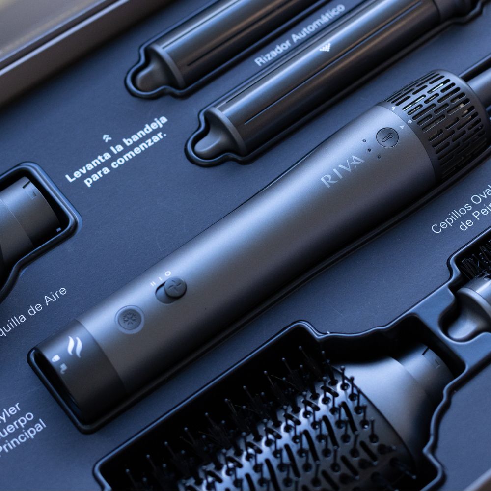 Riva Hair Pro Secador De Aire Iónico Aerostyle Negro
