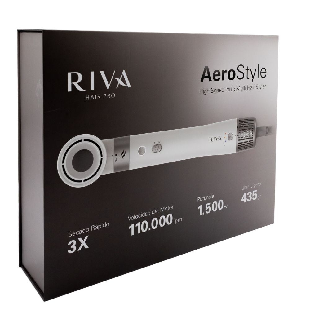 Riva Hair Pro Secador De Aire Iónico Aerostyle Blanco