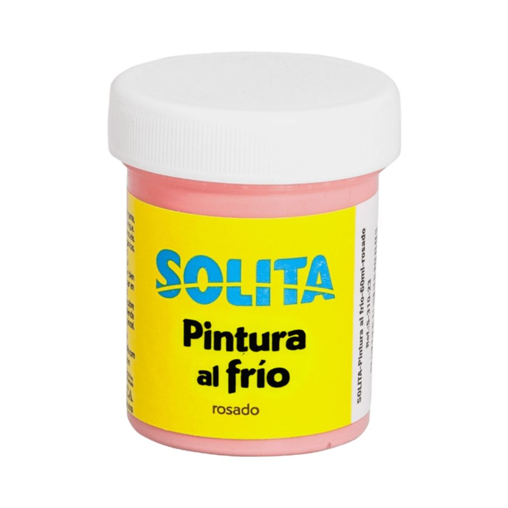 Solita Pintura Al Frio Color Rosado 60 ml 1 Und