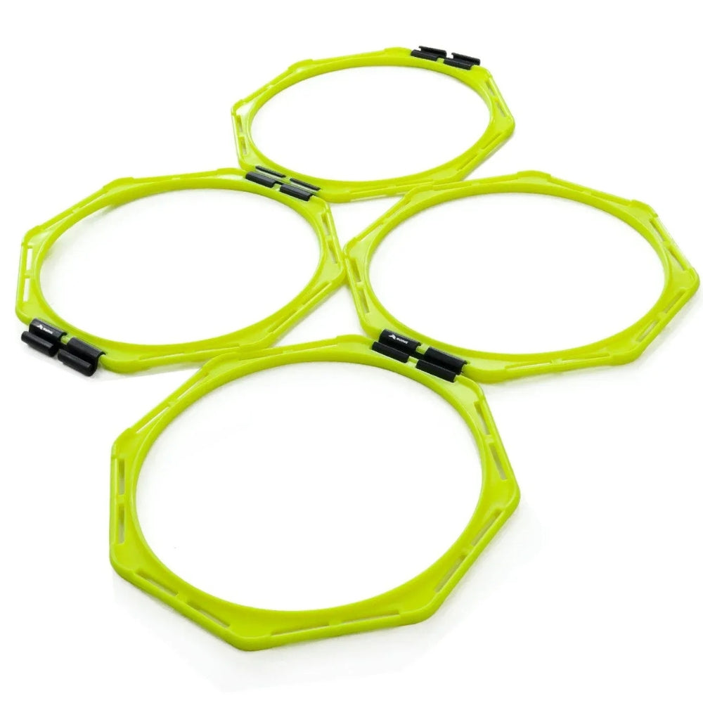 Runic Set De Aros De Agilidad Octagonal 4 Und 40cm