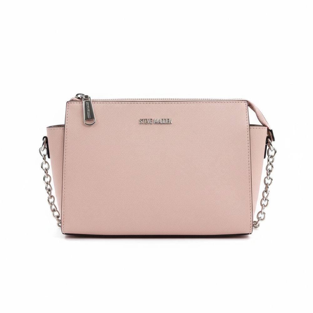 Steve Madden Cartera Blush Blexi Top Zip Crossbody