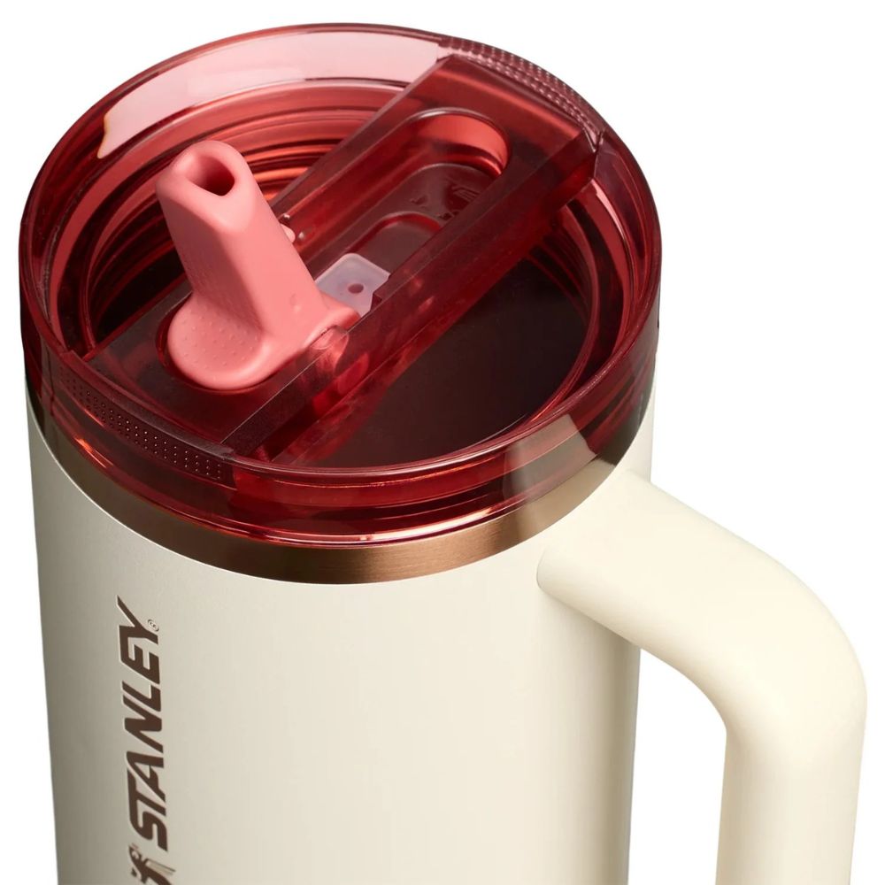 Stanley Termo Quencher Protour Tumbler Color Cream Rose Gold 40oz