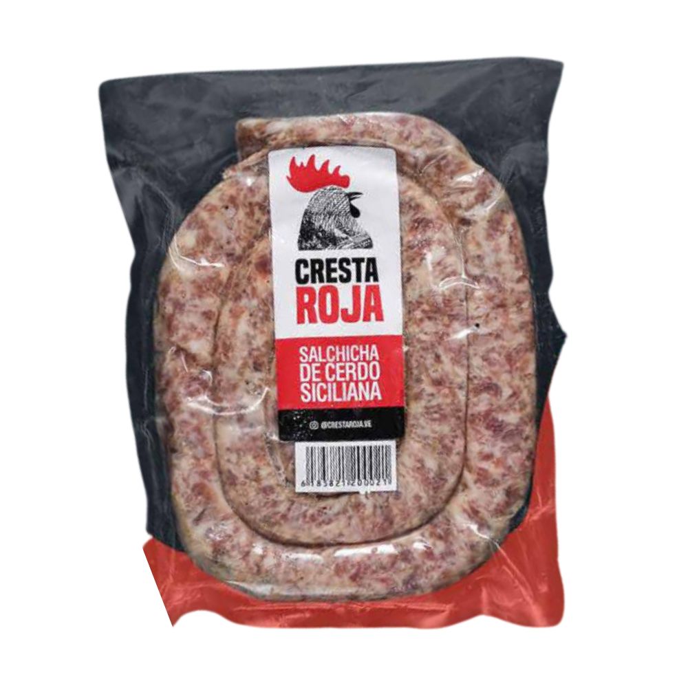 Salchicha de Cerdo Siciliana Cresta Roja 4 Opciones