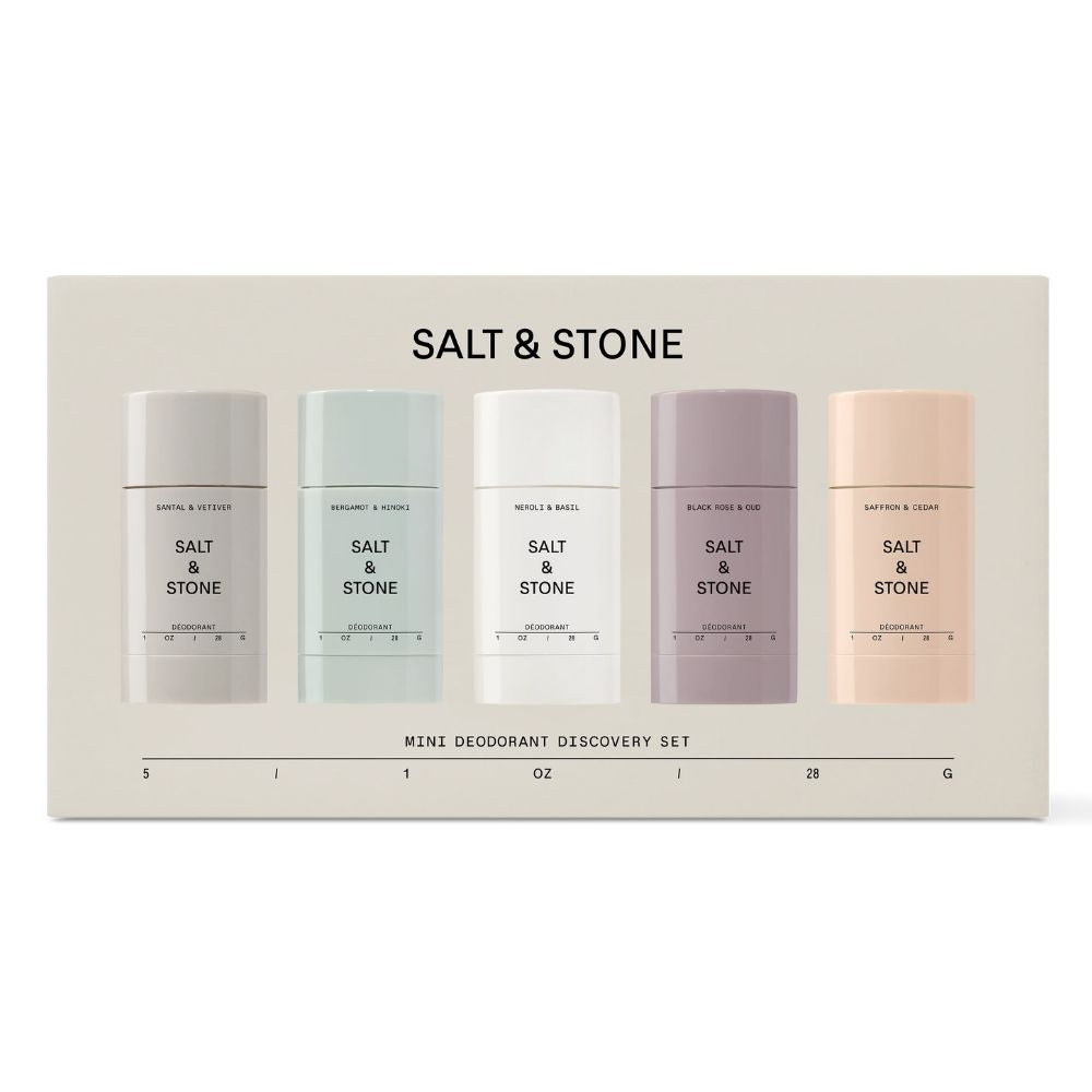 Salt & Stone Mini Deodorant Discovery Set 5Und