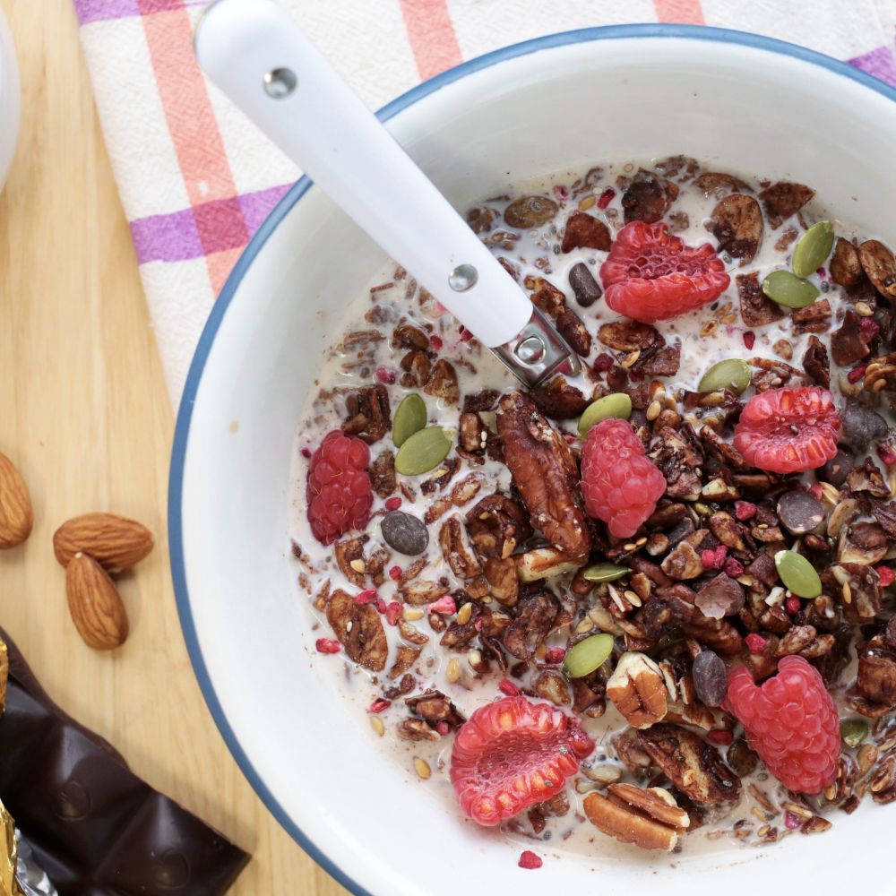 Seven SunDays Day Dream Granola Dark Chocolate Raspberry 227gr