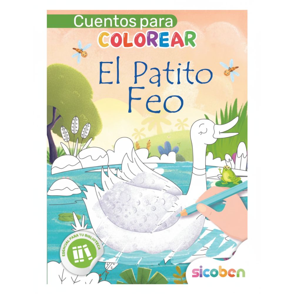 Sicoben Cuentos Para Colorear El Patito Feo