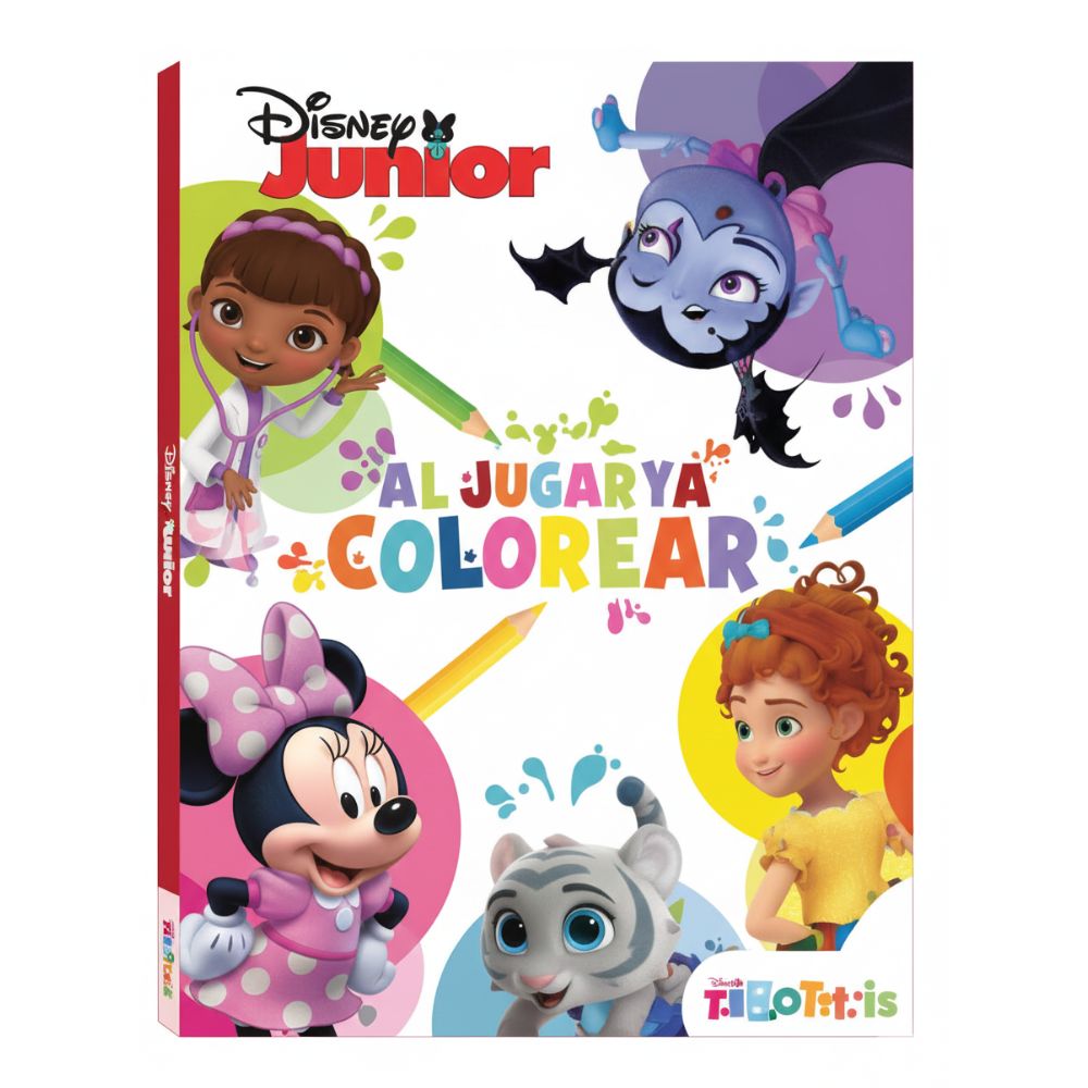 Sicoben Me Encanta Colorear Libro de Actividad Infantil Disney Minnie Mouse
