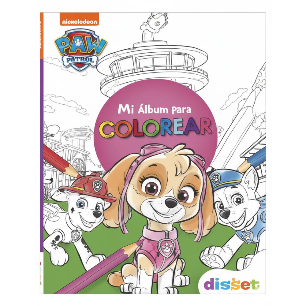 Me Encanta Colorear Libro de Actividad Infantil De Paw Patrol