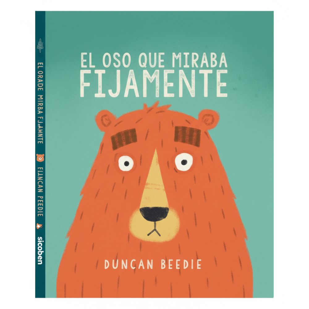 Libros Infantiles Para NIños Pasos De Gigantes "El Oso Que Miraba Fijamente"