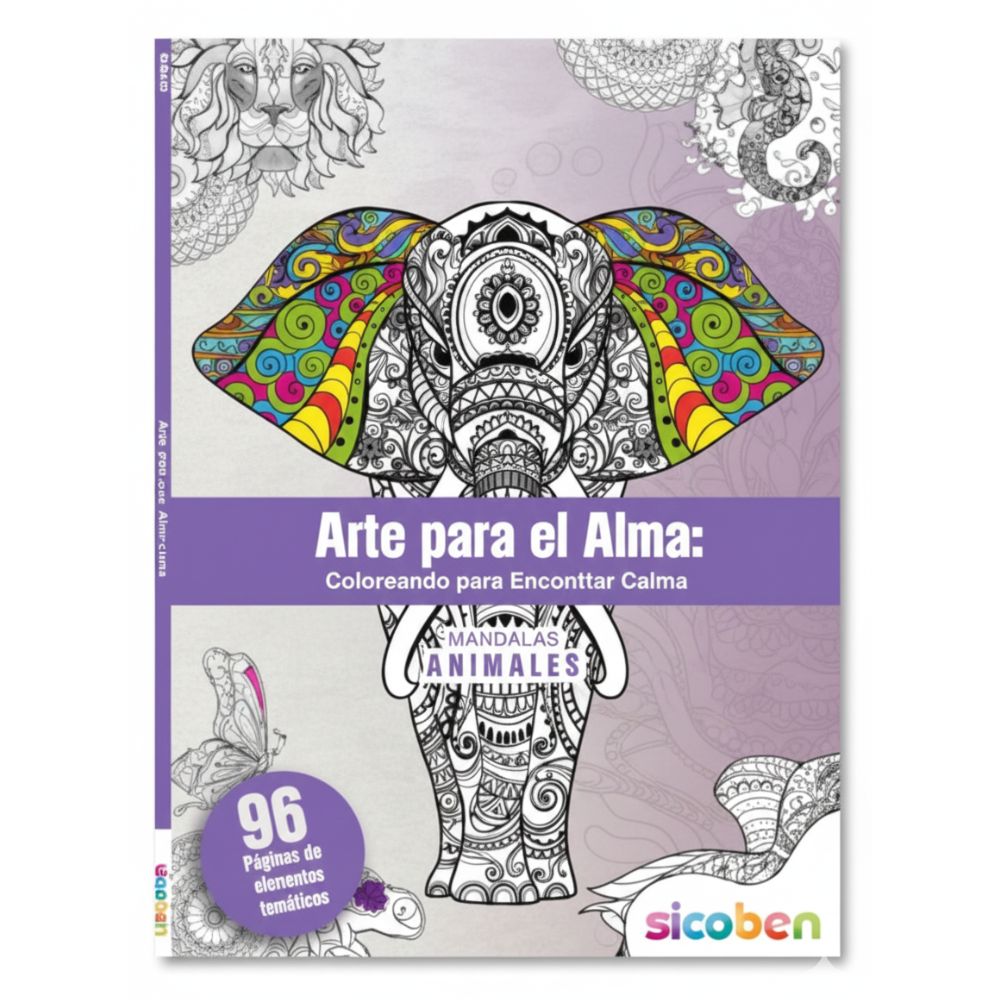Arte Para El Alma Mandalas De Animales 96pag