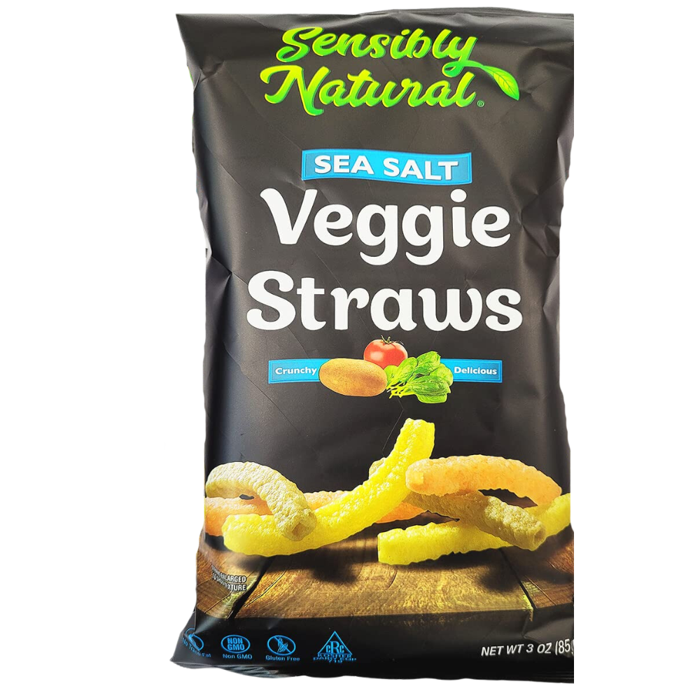 Simply Naturals Veggie Straws Sea Salt 85gr