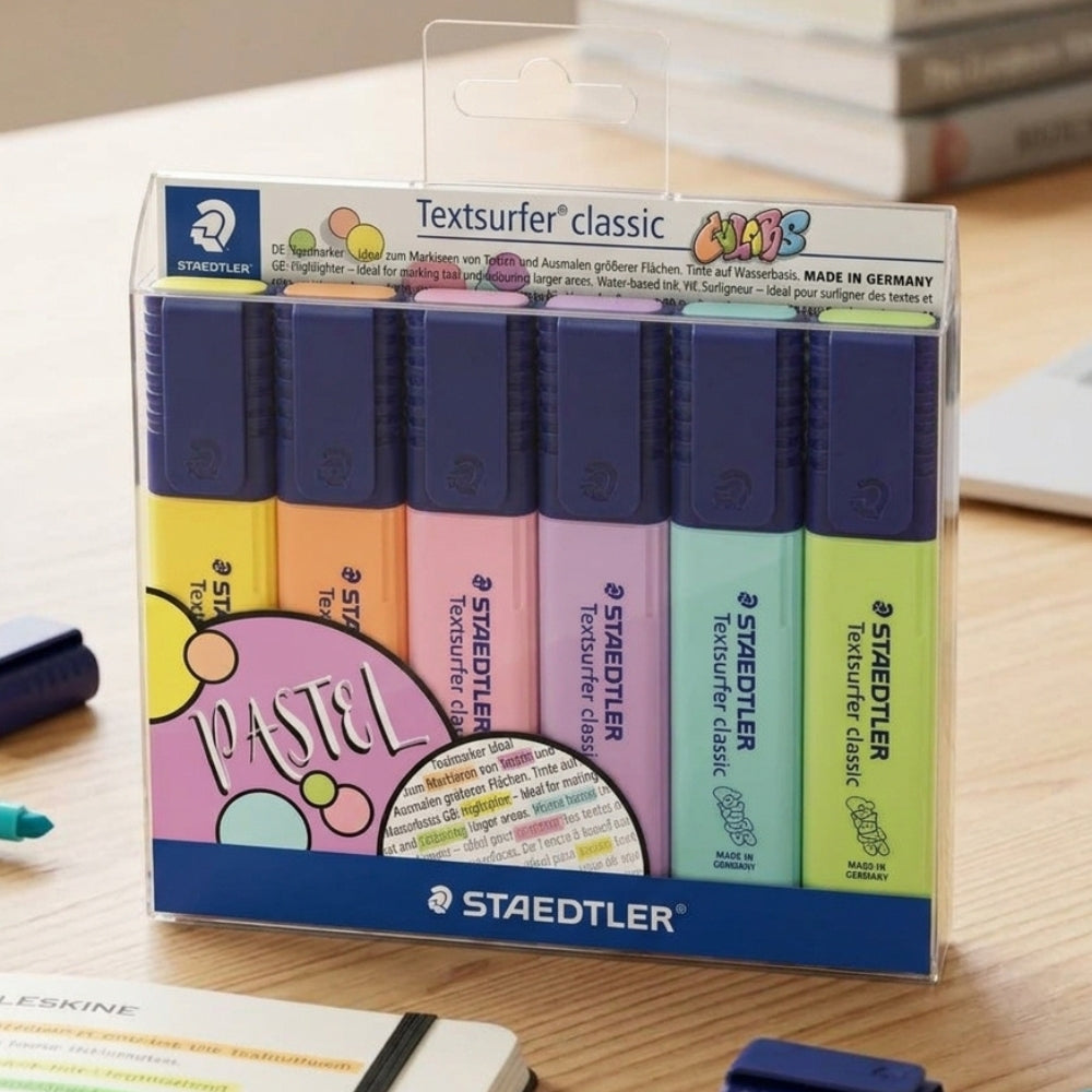 Staedtler Resaltadores De Colores Pastel 6Und