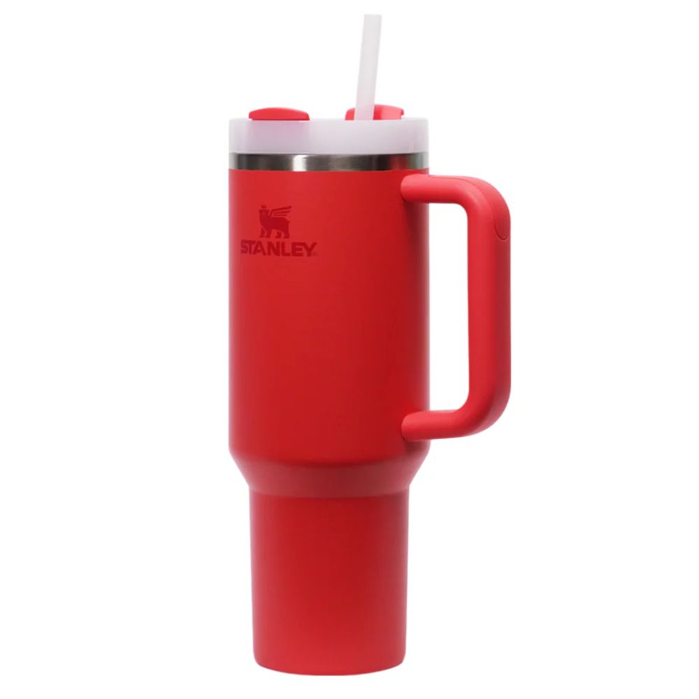 Stanley Termo Quencher H2.0 FlowState Tumbler Color Hot Coral 40oz