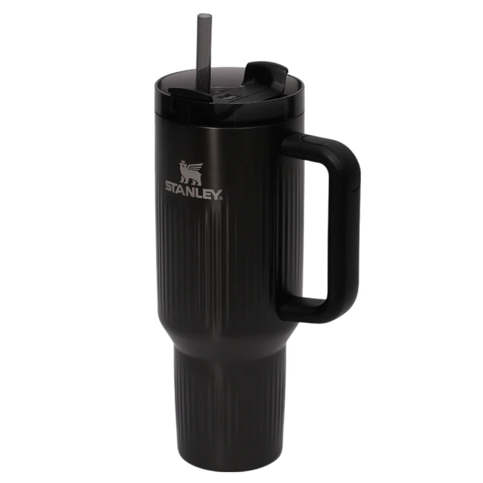 Stanley Termo Quencher Texture H2.0 FlowState Tumbler Color Black PVD 40oz