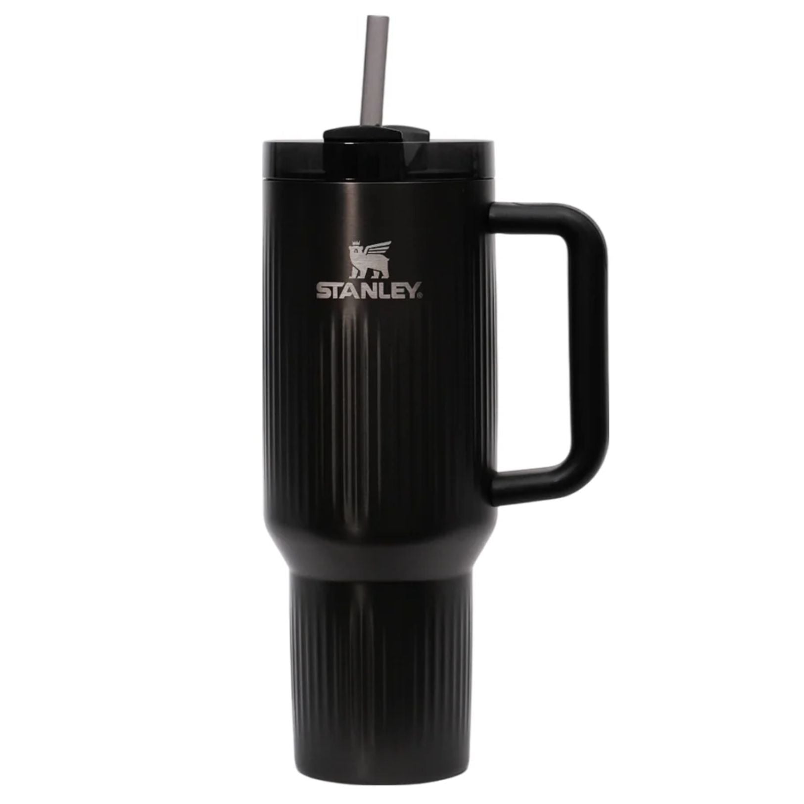 Stanley Termo Quencher Texture H2.0 FlowState Tumbler Color Black PVD 40oz