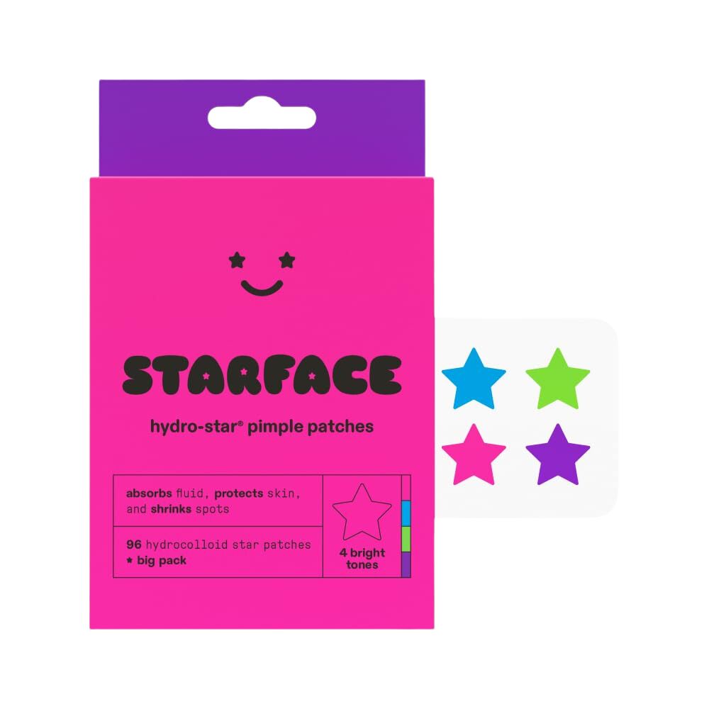 Starface Hydro-star Pimple Patches 96 Hydrocolloid Star Patches + Big Pack