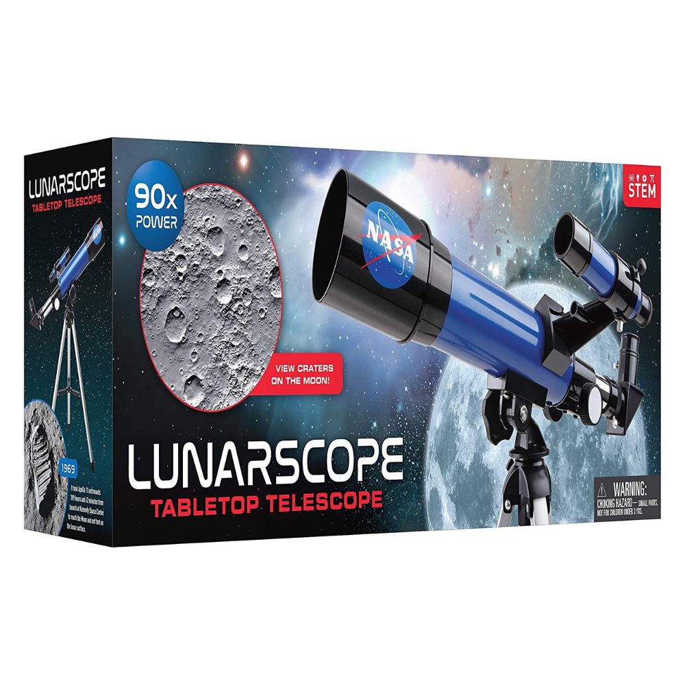 Stem Nasa LunarScope Tabletop Telescope For Kids 8+