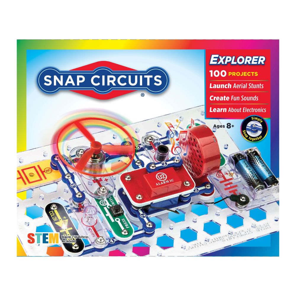Stem Snap Circuits Explorer 8+
