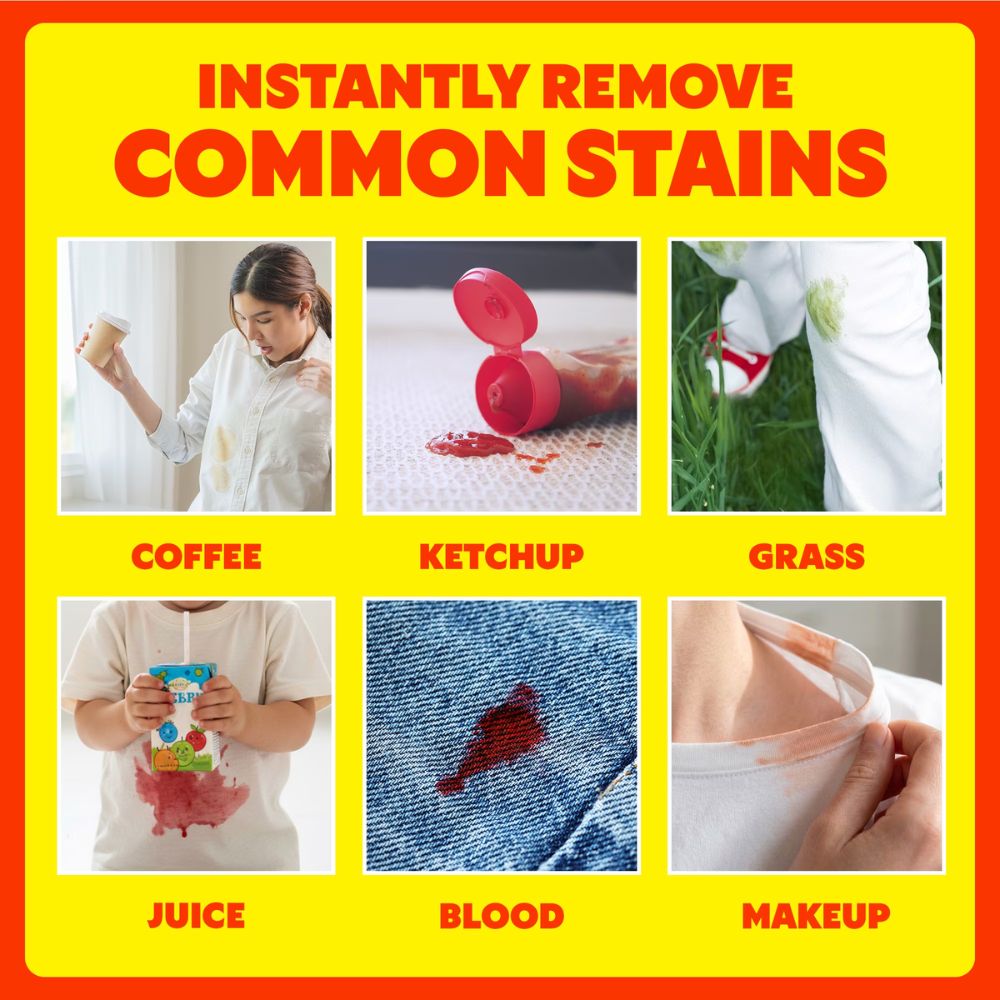 Instant Stain Remover Shout Wipe & Go 12 individuals wipes