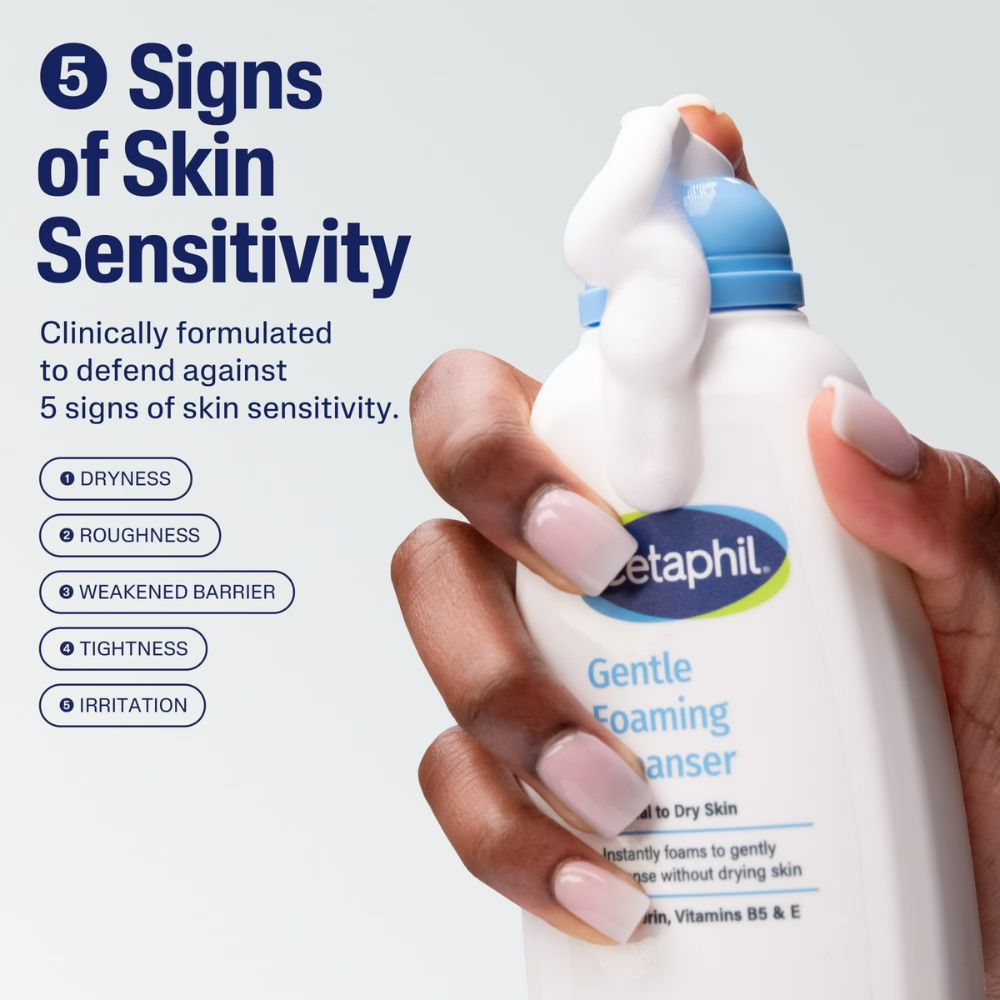 Cetaphil Gentle Foaming Cleanser Normal to Dry Skin 237ml