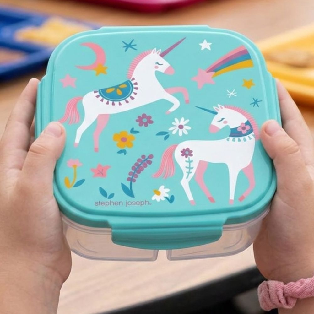 Stephen Joseph Snack Box Con Enfriador Unicorn