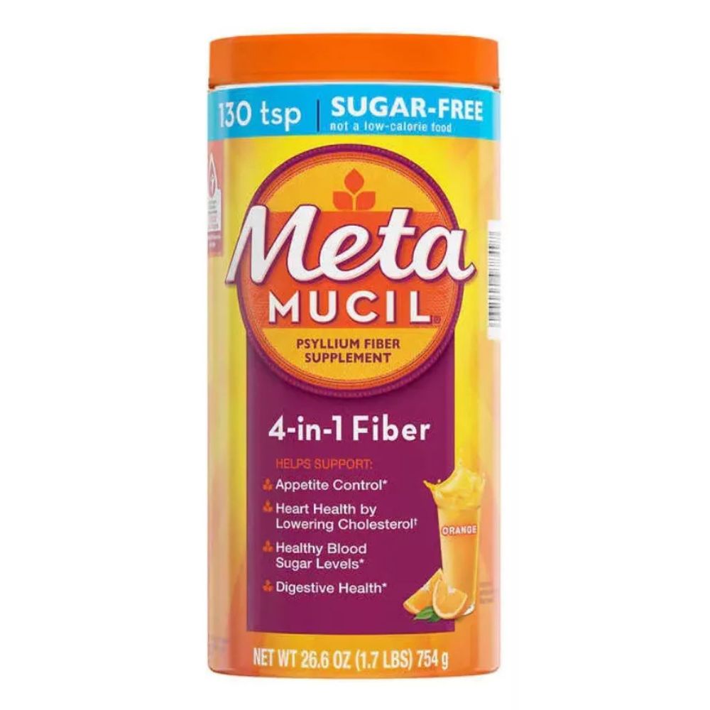 Meta Mucil 4in1 Fiber Orange Smooth 754g